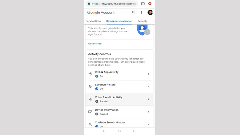 Privacy and Personalization