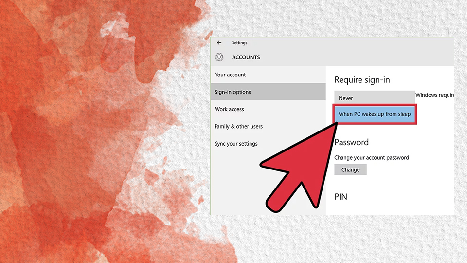 قفل کردن کامپیوتر ویندوز 10