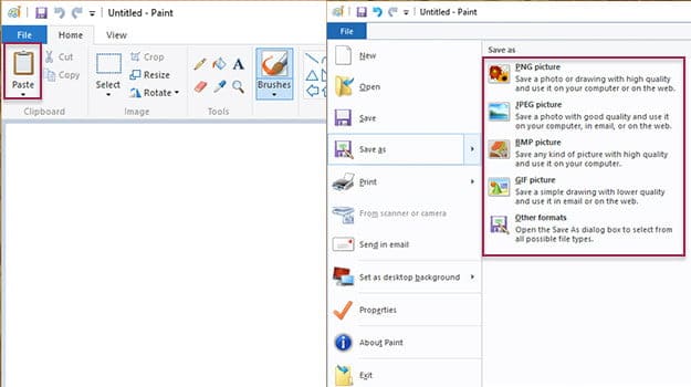 مرحله 4 گرفتن اسکرین شات