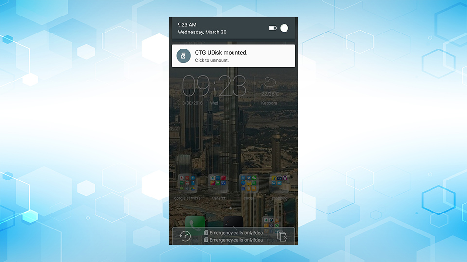 اتصال فلش به گوشی