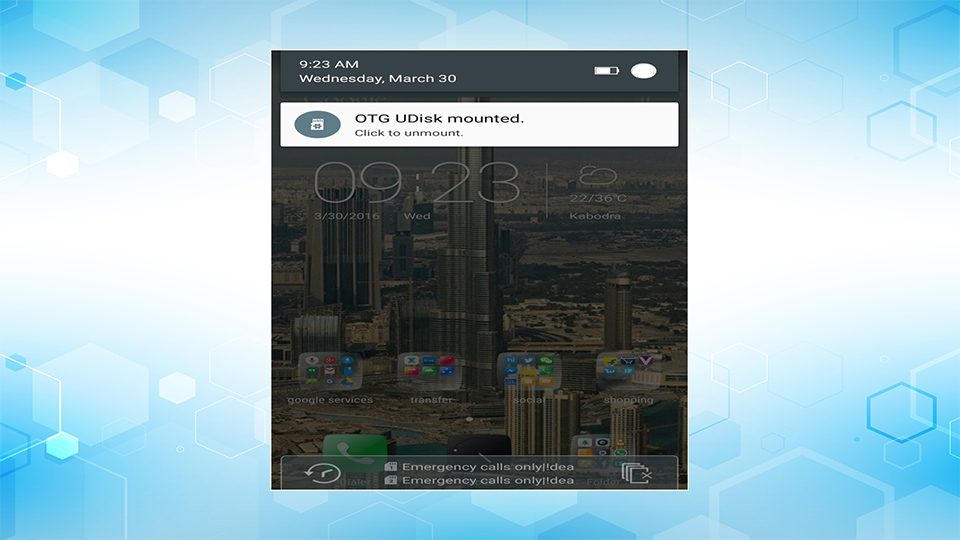 اتصال فلش به گوشی