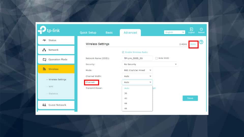 تنظیمات مودم وای فای