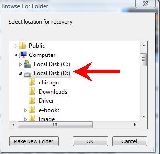 مرحله 7 ریکاوری اطلاعات