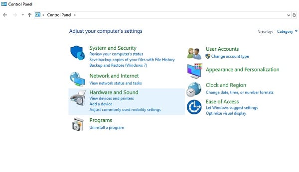 ورود به بخش سخت افزار
