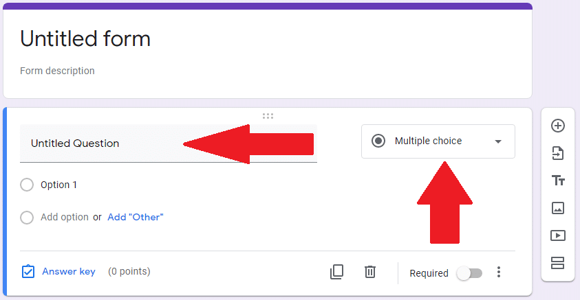 طراحی سوال برای ساخت آزمون آنلاین