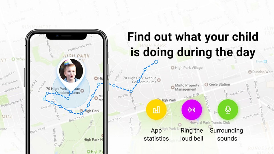 برنامه های اشتراک گذاری مکان برای اندروید : Find My Kids