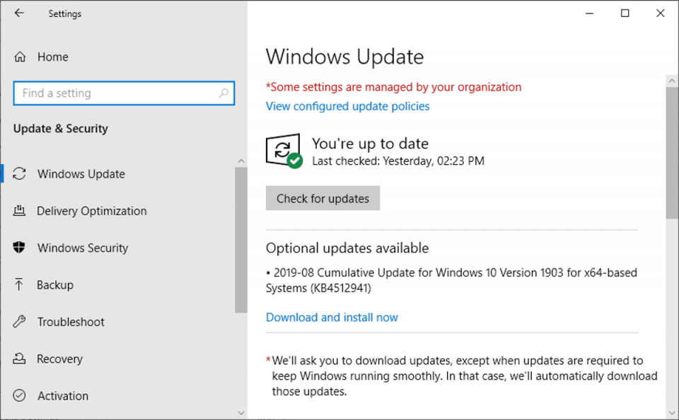 Windows Update