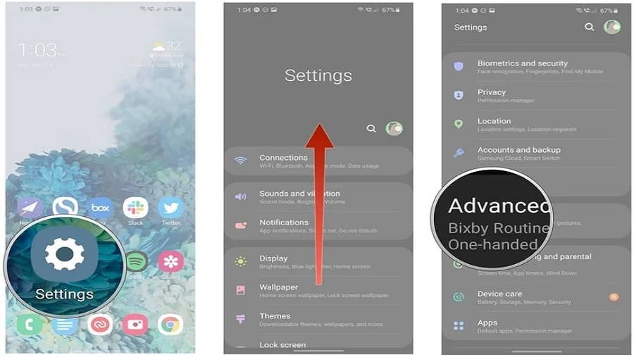 لینک به ویندوز در گوشی های سامسونگ گلکسی