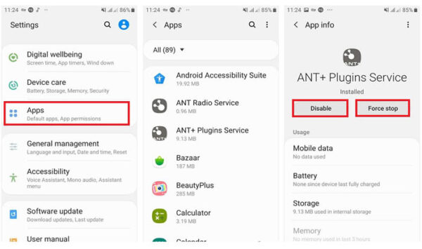 نحوه حذف برنامه های ناخواسته از اندروید