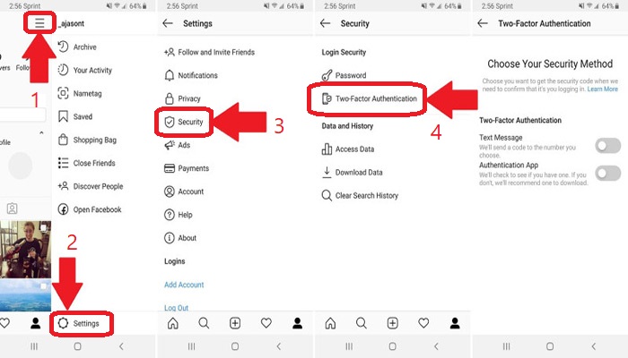 احراز هویت دو عاملی.